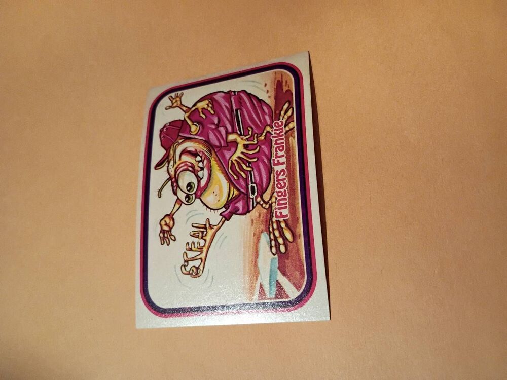 1988 Leaf Awesome All Stars Trading Card 69 Fingers Frankie Baseball Parody